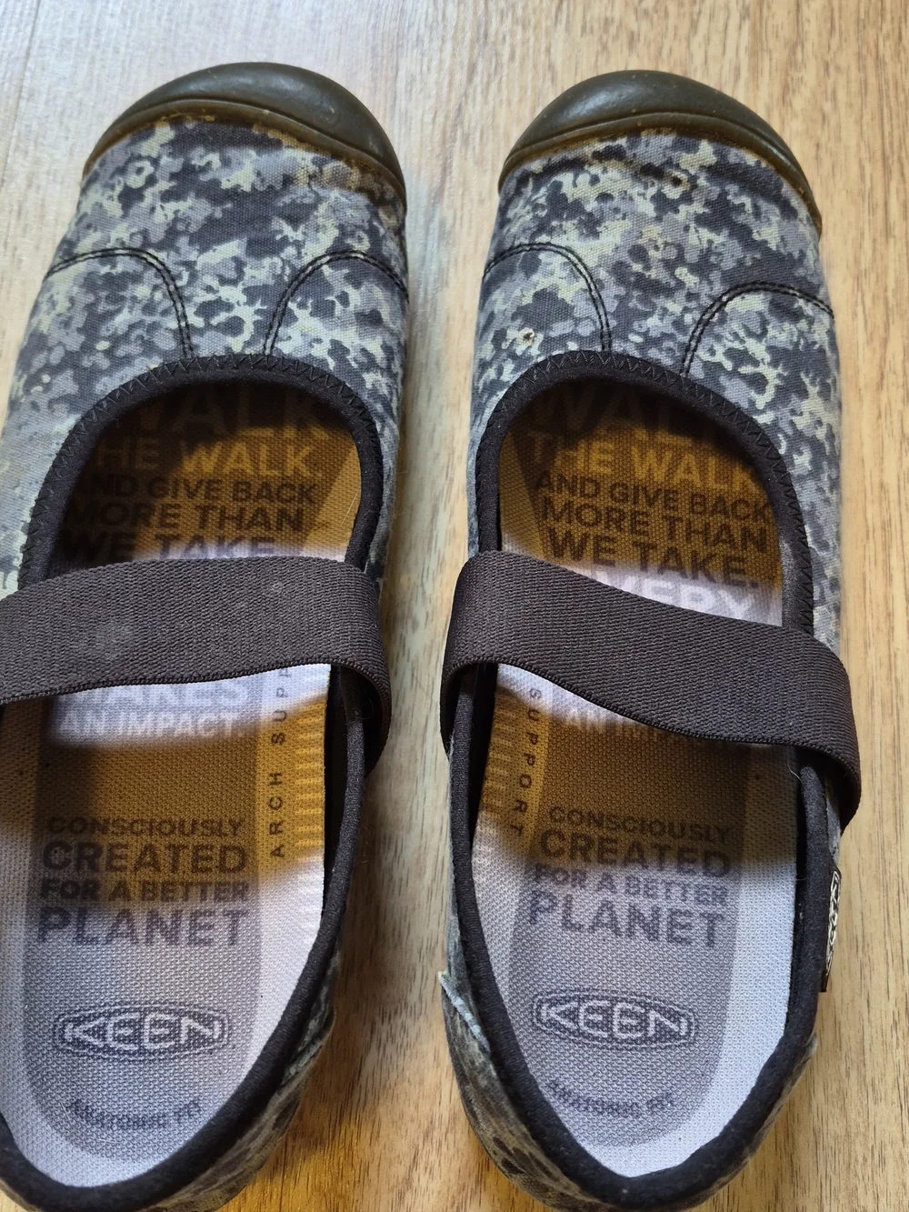 KEEN Women's Mary Jane Casual Shoe - Blue Camo